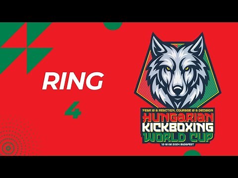 Ring 4, Sunday Hungarian Kickboxing World Cup 2024