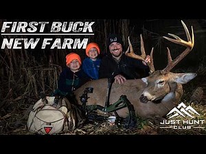 First Buck on Our New Farm! | Epic Late October Bow Hunt