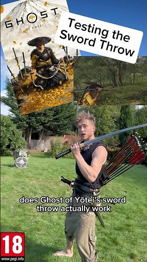 I love it when game moves work in real life! #ghostofyotei #ps5