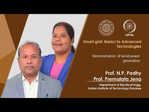 Demonstration of wind power generation
