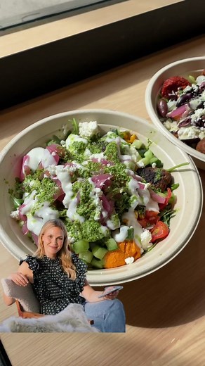 Meredith's Spicy Lamb Cava Bowl at Wishbone Kitchen