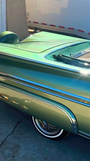 1959 Green Impala 💚 Classic Lowrider Perfection
