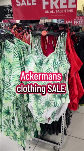 @ACKERMANS clothing sale #tiktoksouthafrica #ackerman #sale #wheretoshop #plugs