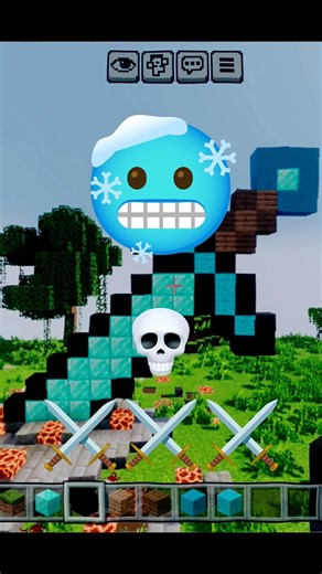 SWORD STATUE #minecraft #minecraftsurvivalseriesepisiode1 #howtomake