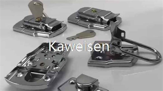 Supply Custom Chrome-plated Lockable Briefcase Latch Wooden Box Latch Music Equipment Toggle Latch Lock With Key