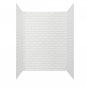 Passage 60 x 32 x 72-Inch Subway Shower Wall Set