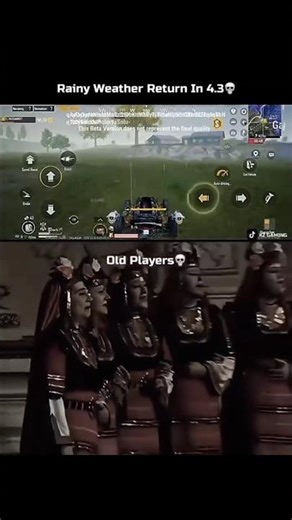 BGMI - PUBGMOBILE old Rainey season back 4.3 update 💀