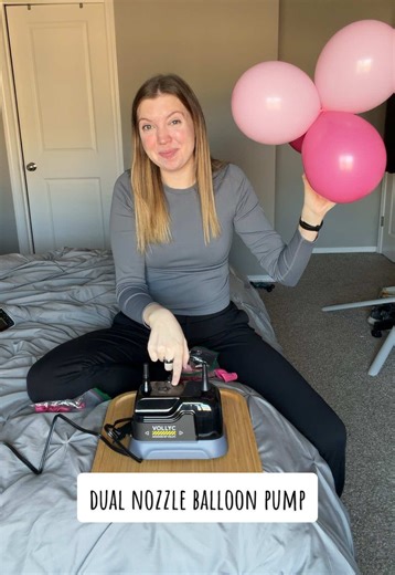 Inflate Balloons Easily with VOLLYC Electric Pump