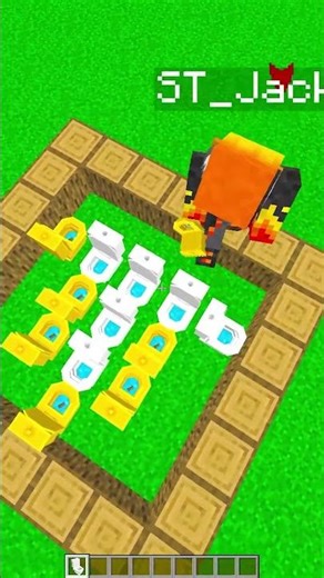 Checkers Game - Toilet Version #sauriengtv #minecraft