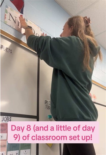 Classroom Set Up Day 8: Final Touches Before the Wedding