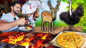 Aj Shitar Murgh or Hiran Kha li 🦌🦃 * Menu Highlight: 13 Meat Cuts for Full Buffet includes Deer, Ostrich, Grilled Fish, Prawns, Lamb Leg, Lamb Chops, Chicken Com Bacon, Mediterranean Chicken, Turkey, Pecanha, Cupim, Tenderloin, Beef Brisket / Short Ribs, Cheesy Beef * 10% Off on online reservations only using code AMF10 from 11th March till 21th March https://brasadebrazil.com/reservation/ * Locations: Jeddah https://goo.gl/maps/4ZvVbwgdz2N8qFGa9 Al Khobar https://goo.gl/maps/mxC3iu24cmCJCwUn7