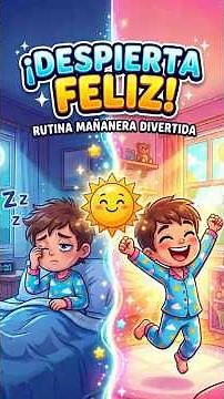 “De Dormido a Feliz en 5 Minutos - Motivación Infantil"l #motivacioninfantil #niñosfelices