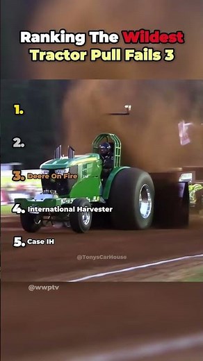 Ranking The WILDEST Tractor Pull Fails! Pt 3