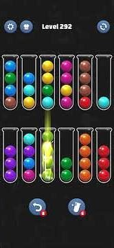 Ball Sort Puzzle Level 292 🧩 #ballsortpuzzle