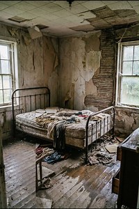 The moment when the old bedroom was transformed into a new one | Photoshop tips and tricks