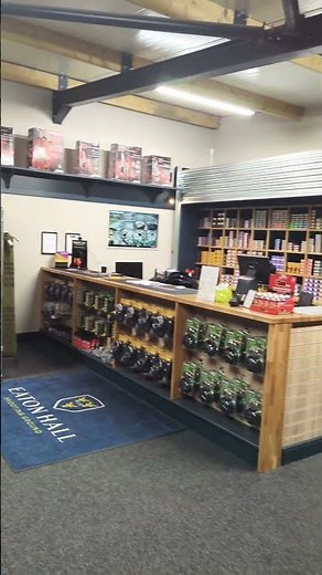 Shooting Range Shop at Eaton Hall Shooting Ground 🎯💥 #shootingsport #rifleshooting