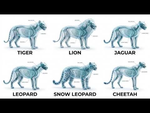 Every Type of Big Cat Explained in 4 Minutes