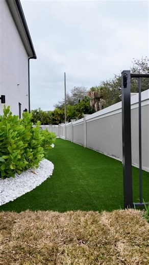 Flash Pavers | Outdoor Builders on Instagram: "A complete backyard upgrade. New turf for a clean, green look and an extended driveway for more space and comfort. #flashpavers #backyardupgrade #turfinstallation #drivewayextension #homeimprovement"