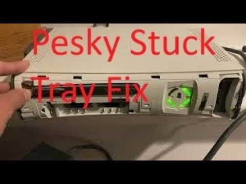 Xbox 360 Cleaning And Stuck Tray Repair