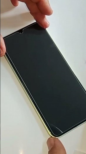 comment installer un protège écran Samsung