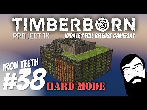 Let's expand housing and improve more tubeways! Timberborn Update 7 Iron Teeth Project 1K Episode 38