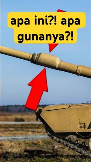 the bulge on the tank cannon?!🤯 what is it and what is its use?!🥶🔥