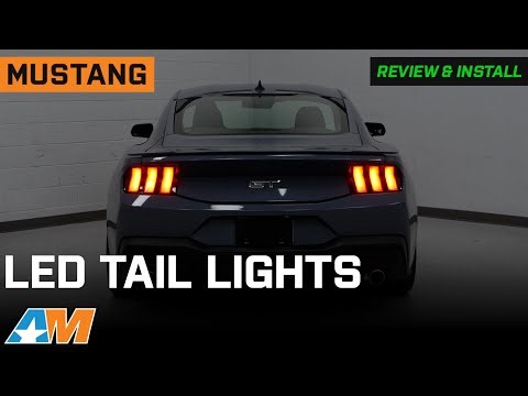 2024-2026 Mustang Euro Style Sequential LED Tail Lights Review & Install