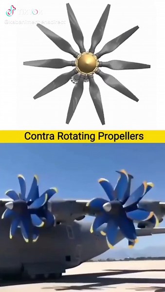 Contra-Rotating Propellers: Efficiency and Power in Aircraft and Marine Vessels
