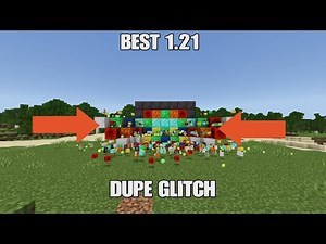 BEST MINECRAFT 1.21 DUPE GLITCH (NEW)