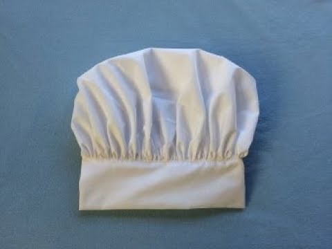 #DIY Chef Hat | Adjustable Chef Hat | tutorial