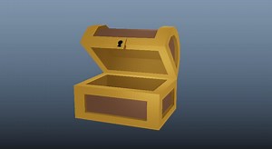 Treasure Chest - Low Poly 3D Asset for Game, Printing and Animation - Etsy