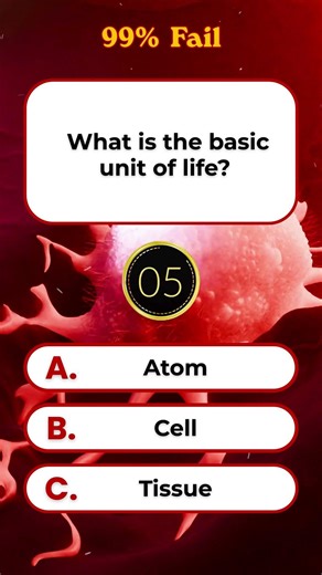 What is the basic unit of life | Brain Knowledge Quiz | USA GK Quiz