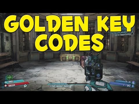 Borderlands 2 - Free Golden Key Codes / Shift Codes (Updated 7/1)