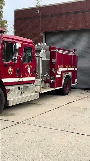 Florida State Fire College Engine 1 Video!