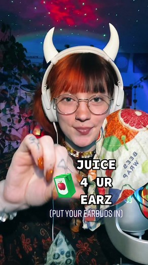 Juice Earbuds ASMR Video