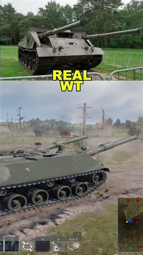 VT1 2 click bait between reality and in-game WT #warthunder #military