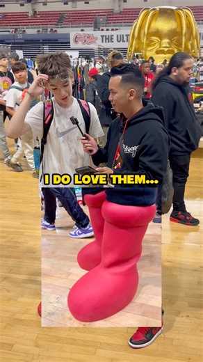 Do You Like The Big Red Boots? 🧐🤷‍♂️ #sneakers #sneakerhead #reels #gotsole | Got Sole