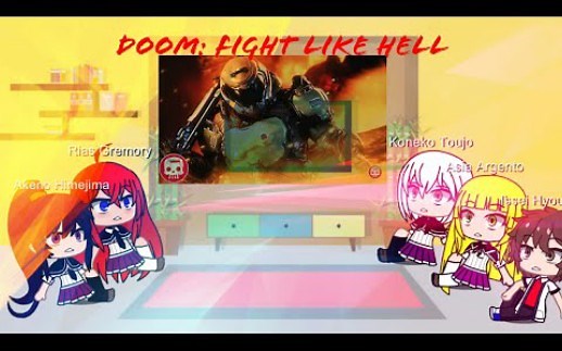 恶魔高校DXD反应毁灭战士DOOM RAP“Fight like hell”