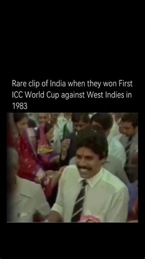 1983 World Cup Win Celebration #CWC1983 #London #mumbai
