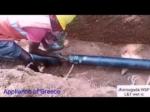DI pipe laying and jointing methodology