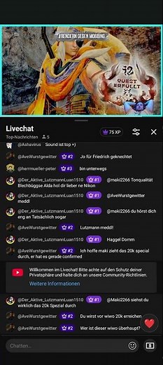 ‪@maki2266‬ kündigt das 20K Luan Special an !!!! #Luan #drachenlord #ankündigung ‪@wingelwongel‬