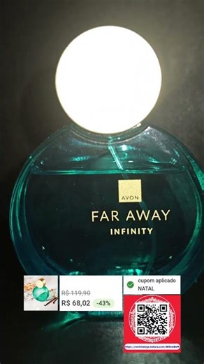 Far Away Infinity - com super desconto #perfume #fragrance #parfum