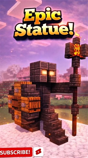 How to Build an EPIC Statue in Minecraft ⚒️ Step-by-Step Guide