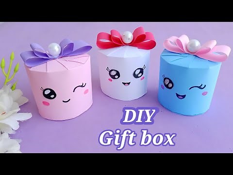 DIY Gift Box / How to make Gift Box ? Easy Paper Crafts Idea / DIY gift box /gift box / how to make