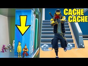 CACHÉ EN MINUSCULE !!! (Cache Cache Fortnite)