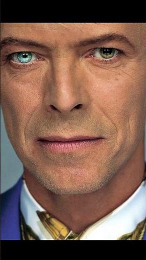DAVID BOWIE EXPLAINS WHY HIS PUPILS LOOK DIFFERENT, 1987 #Shorts