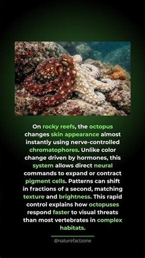 How octopuses change color instantly. Octopuses control skin cells called chromatopho...