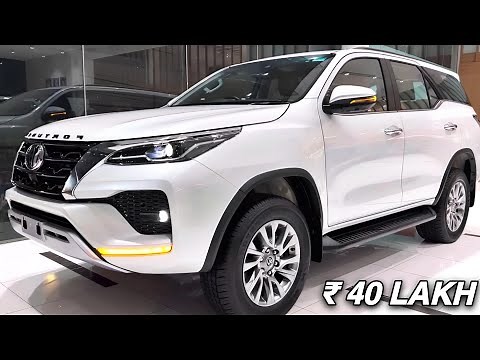 NEW Toyota Fortuner NEW Model 4X4 Walkaround Review with On Road Price | Toyota Fortuner Facelift
