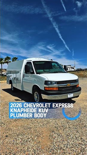 Efficiency meets durability with the 2026 Chevrolet Express Knapheide KUV Plumber Body! 🔧