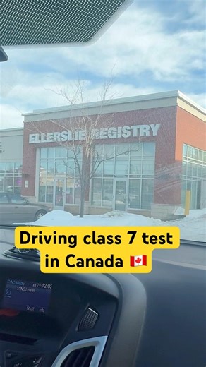 Class 7 Driving Test Canada – Pass or Fail? 😳🇨🇦